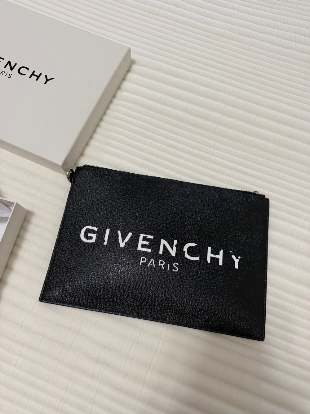 Givenchy Black Logo Toiletry Pouch